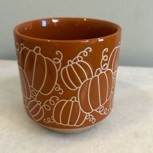 NWT Ceramic Pumpkin Planter